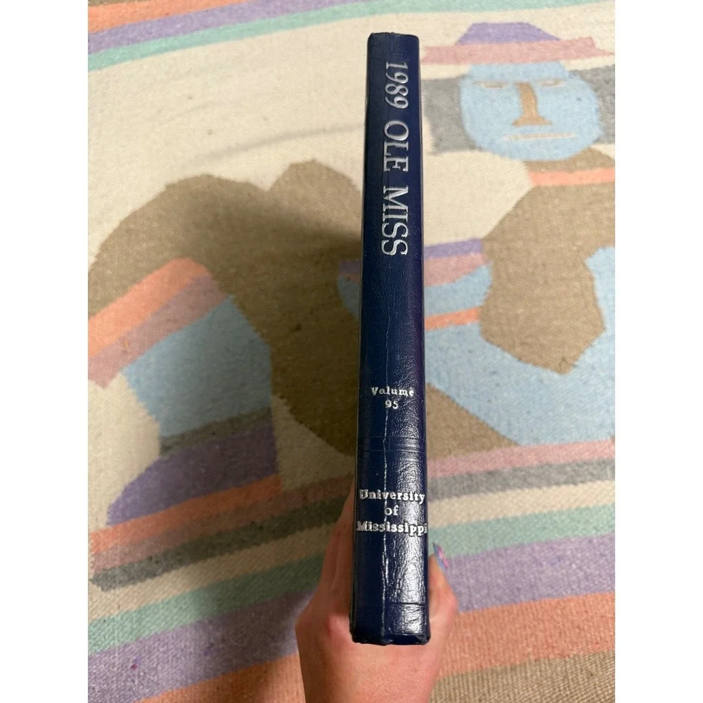 1989 Ole‎ Miss Yearbook Volume 95 University of Mississippi Annual Hardcover